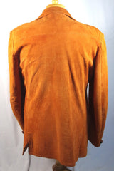 Vintage McGregor Drizzle Suede Water Repellent USA-Made Men's Jacket - Sz 42-L