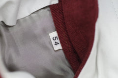Kiton Napoli Maroon Men's Pinwale Corduroy Pants - Sz 54 (US ~37)
