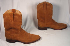 Gorgeous Tecovas Honey Suede Men's Cowboy Boots - Sz 12D