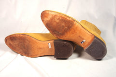 Vintage El Canelo Light Suede Ankle Boots - Sz 12.5