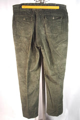 Cable Car Clothiers Robert Kirk Ltd. Olive Green Men's Corduroy Pants - Sz 40