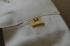 Luciano Barbera Superfine Italian Handmade Tan Suit - Sz 54 (US ~44)
