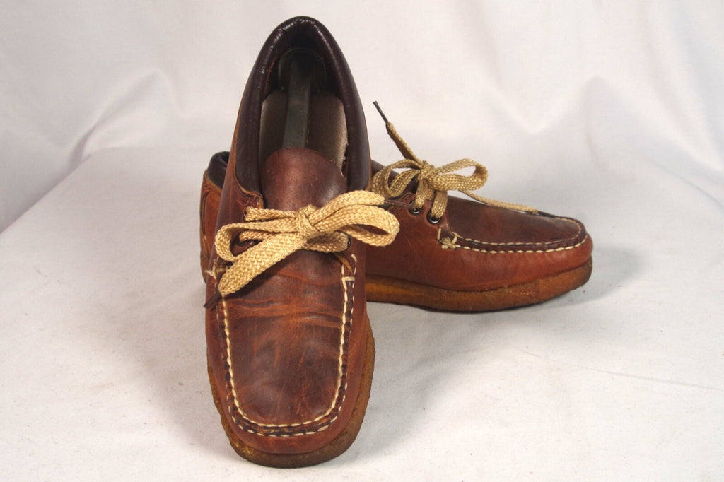 Beautiful Mahogany Women's Leather Boat Shoe - Sz ~8