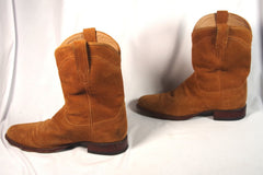 Gorgeous Tecovas Honey Suede Men's Cowboy Boots - Sz 12D