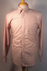 Brooks Brothers Regent Fit Salmon Striped Oxford Cotton Dress Shirt - Sz 16-35