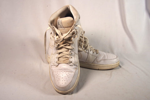 Air Jordan I Mid White/Cool Grey Sneakers - Sz 12