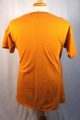 Champion Heavy Duty 100% Compacted Cotton Orange-Yellow Men's Shirt - Sz XL
