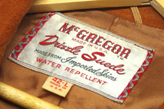 Vintage McGregor Drizzle Suede Water Repellent USA-Made Men's Jacket - Sz 42-L