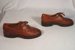 Ralph Lauren Polo Country Women's Leather Split Toe Derby Shoe - Sz 8.5