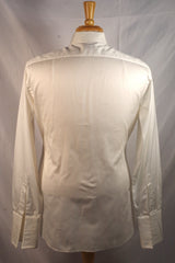 Guy Rover Italian White Tuxedo Oxford Formal Dress Shirt - Sz 15.5