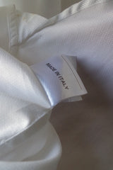 Guy Rover Italian White Tuxedo Oxford Formal Dress Shirt - Sz 15.5