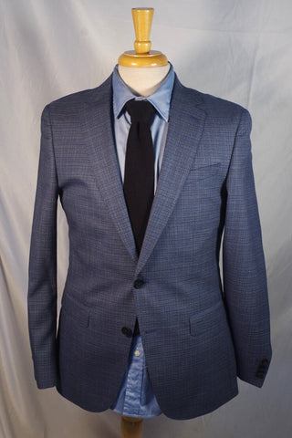 Amazing Hugo Boss Blue Plaid Blazer - Sz 38R