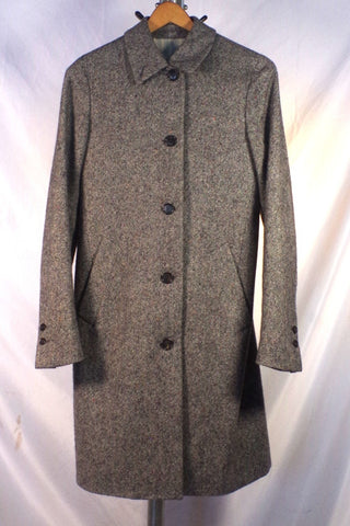 Brooks Brothers Black Fleece / Thom Browne Gray Tweed Women's Coat - BB2 (6)
