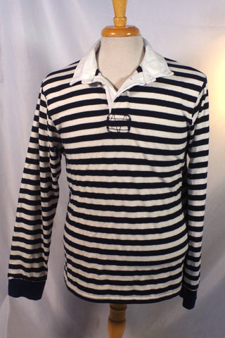 Gorgeous Magill Striped Rugby Shirt - Sz XL (24" p2p)