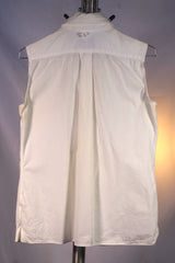 Brooks Brothers Black Fleece Thom Browne Women's Sleeveless Dress Shirt - BB3 (M)