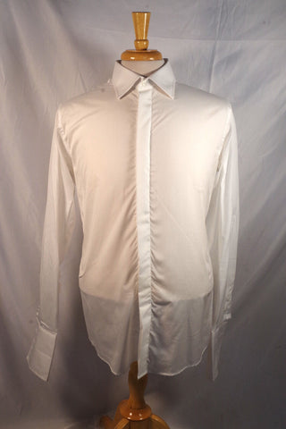 Richard James Savile Row Italian White Dress Shirt - Sz 17 (43 cm)