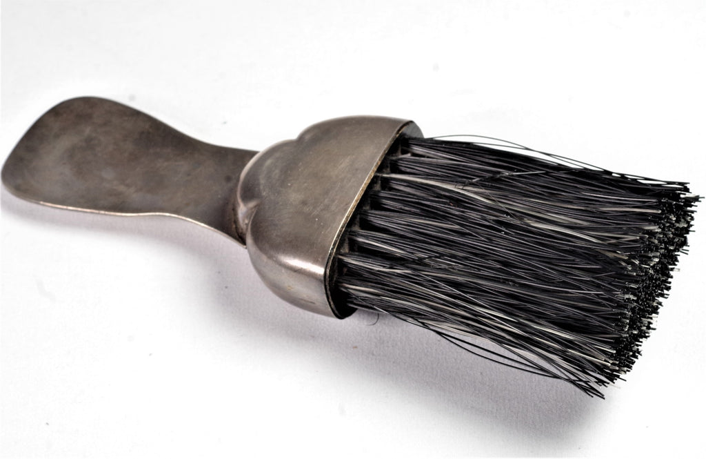 Sterling Silver Shoe Horn & Brush