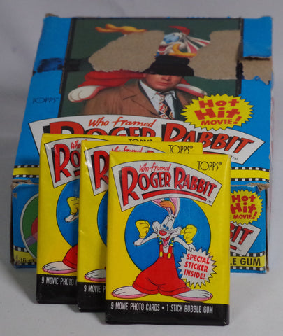 1987 Topps "Who Framed Roger Rabbit?" Trading Cards