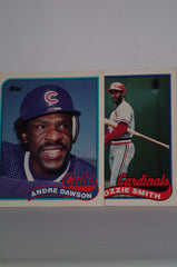 1989 Topps Baseball Folders - Viola, Dawson, McGwire & More