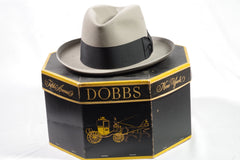 1940s Dobbs Grey Homburg 7