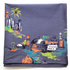 Middle Eastern Street Scene Cotton Pocket Square by Put This On