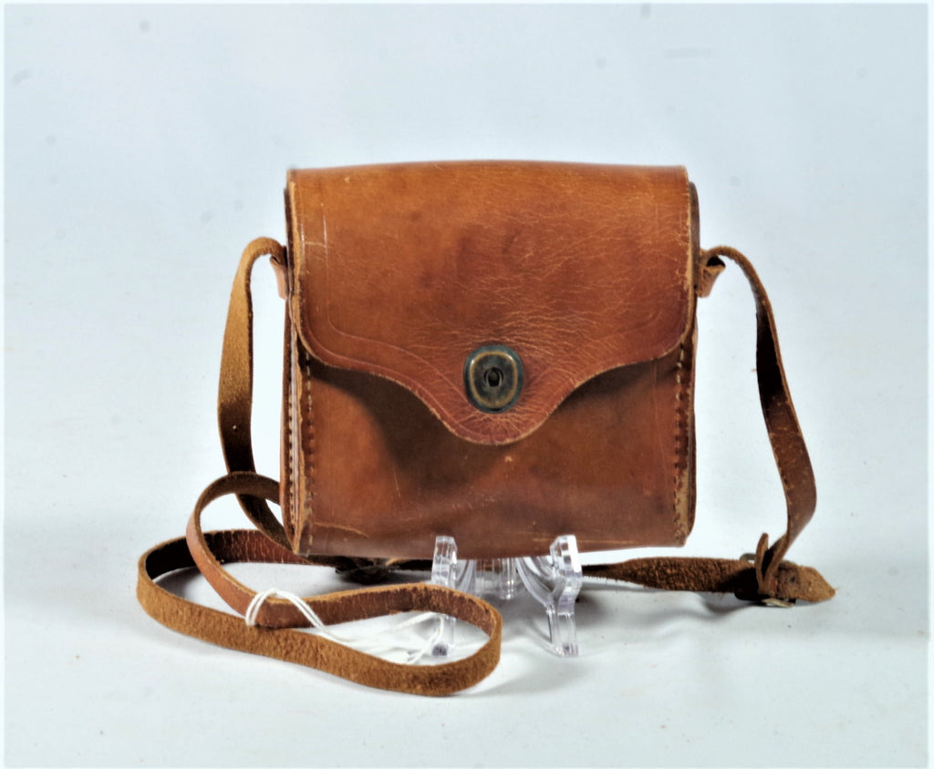 Vintage Leather Binoculars Case
