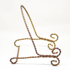 Braided Wire Book or Picture Frame Stand