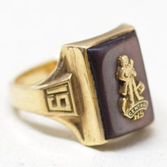1956 Gold Central High School Ring