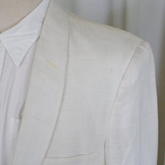 Vintage White Dinner Jacket- Size 44