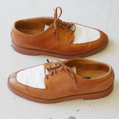 Vintage Ralph Lauren Polo Country Split Toe Spectator Shoe s- 10D