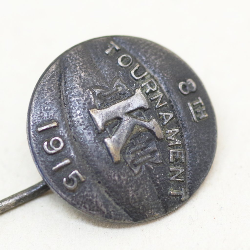 1915 & 1916 Basketball Tournament Stick Pins