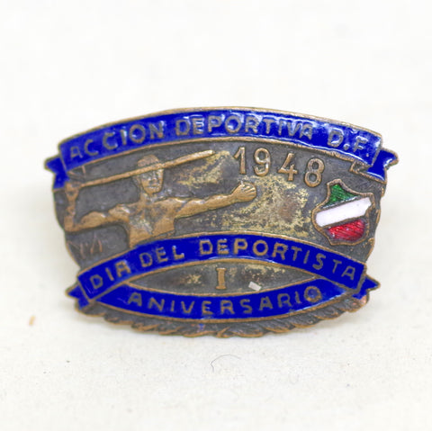 1948 Dia Del Deportista Stud Pin