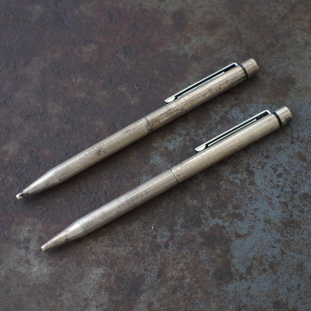 Ornate Pen Pencil Set Sheaffer Sterling Silver