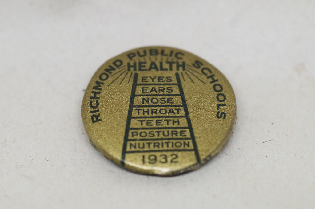 1930s Richmond Public Schools Health Pin