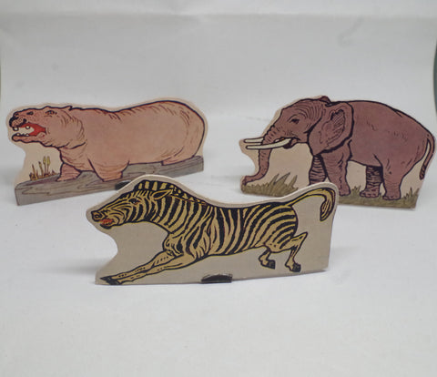 1940s Paper Animals of Africa
