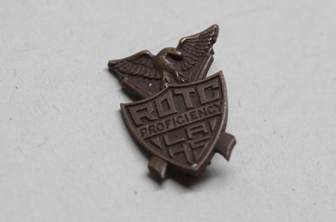 1945 Los Angeles ROTC Proficiency Pin