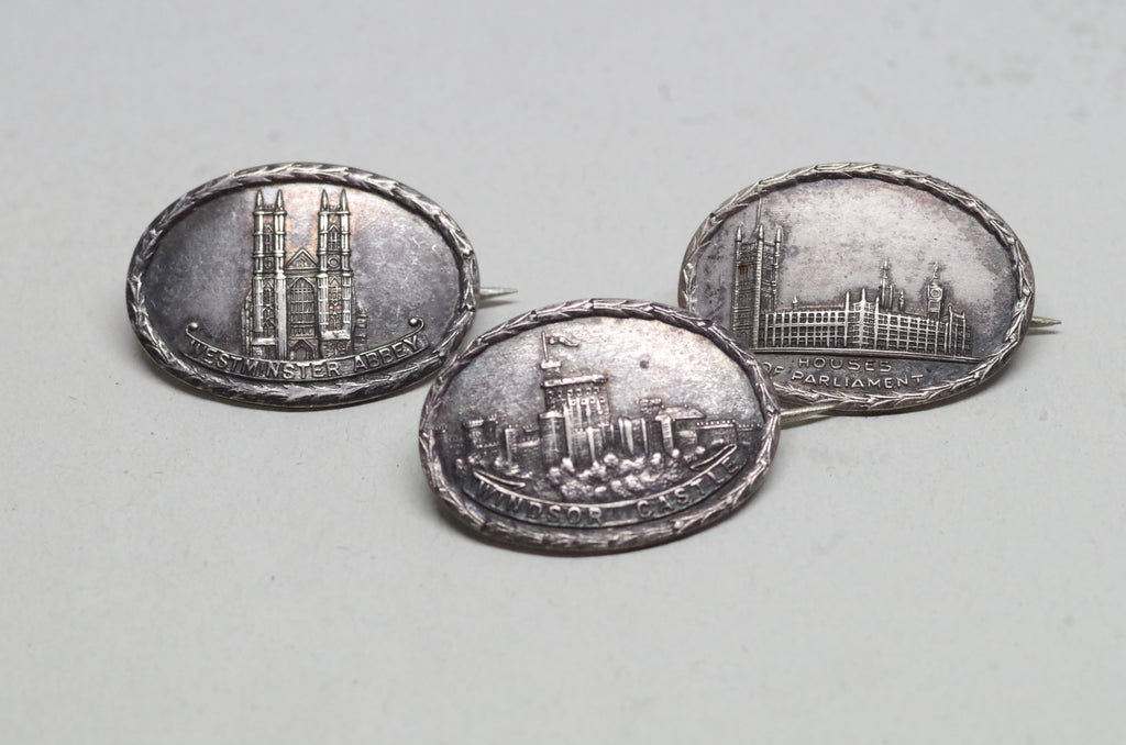 Sterling Silver London Souvenir Pins