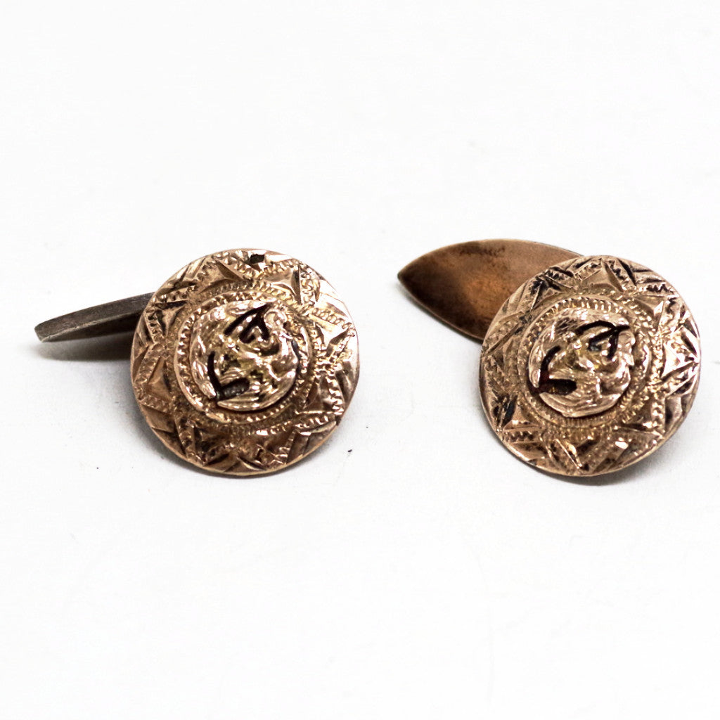 Sterling Mexican Coat of Arms Cufflinks