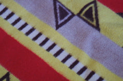 Reversible Geometric Wool Blanket