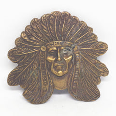 Vintage Sitting Bull Belt Buckle