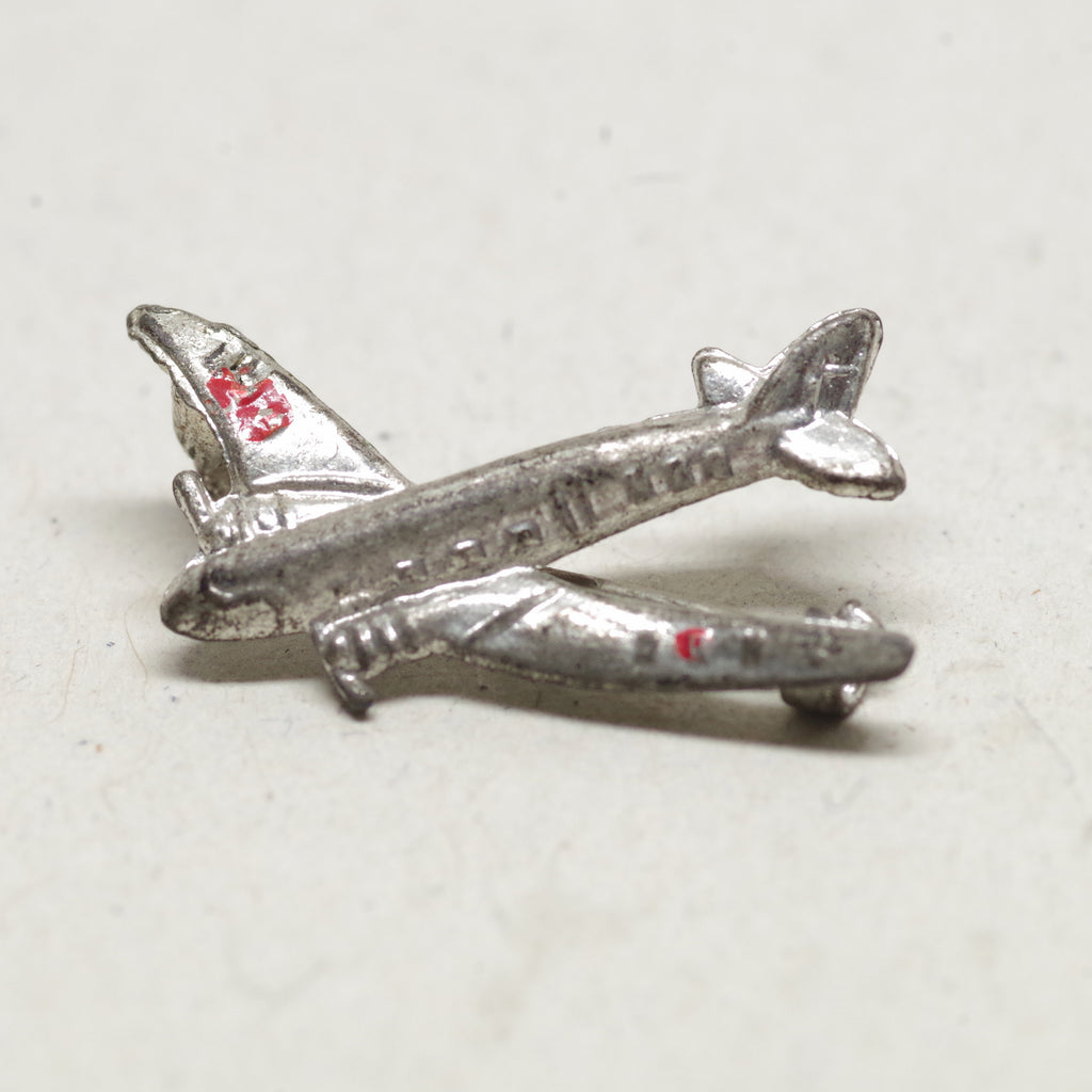 Tiny Passenger Plane Lapel Pin