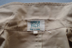 1960s Kenyan Faux-Abercrombie & Fitch Cotton Safari Jacket