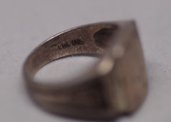 Vintage Worn Sterling Silver Ring