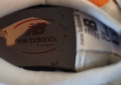 Orange New Balance 574  Size 13