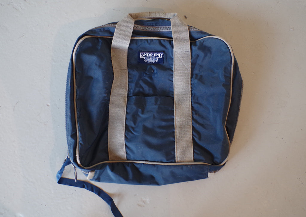 Vintage Nylon Lands' End Gym Bag – Put This On