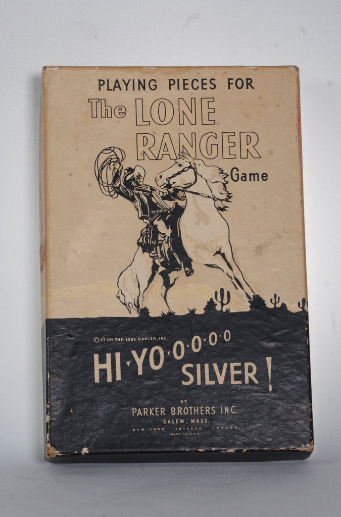1940s The Lone Ranger Game Playing Pieces
