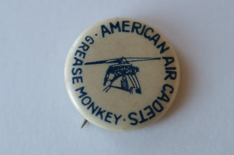 Vintage American Air Cadet Grease Monkey Pin