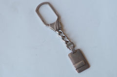 Vintage Sterling Silver Charm Keychain