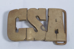 CSA Brass Belt Buckle