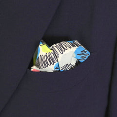 Colorful Zigzagging Pocket Square by Put This On
